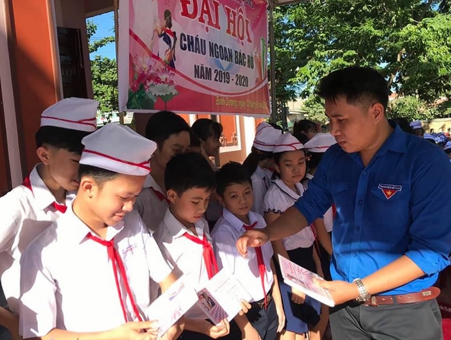 Em Ngô Quang Thông– Đội viên tiêu biểu - tấm gương sáng trong học tập và công tác Đội