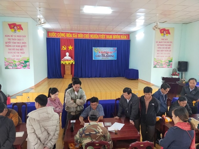 Thị trấn Châu Ổ tổ chức thành công giải cờ tướng 2021