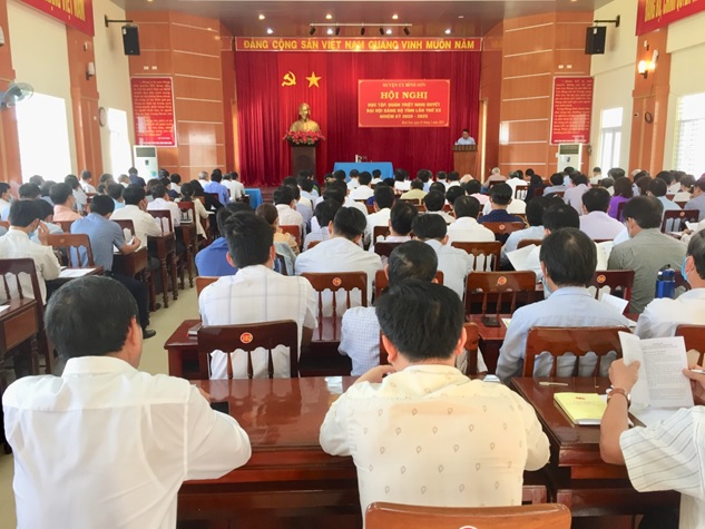Hội nghị quán triệt nghị quyết Đại hội đại biểu Đảng bộ tỉnh Quảng Ngãi lần thứ XX