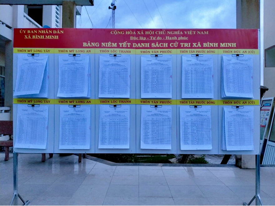 Xã Bình Minh tích cực chuẩn bị cho bầu cử đại biểu HĐND xã, nhiệm kỳ 2021-2026