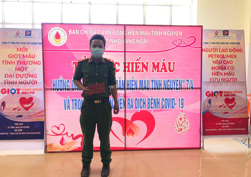Thanh niên Bình Sơn; Hiến máu cứu người trong trường hợp khẩn cấp