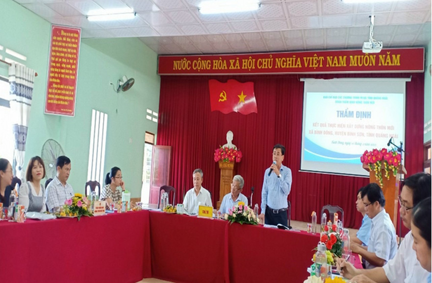 Đề nghị công nhận đạt chuẩn nông thôn mới cho xã Bình Đông và Bình Tân Phú
