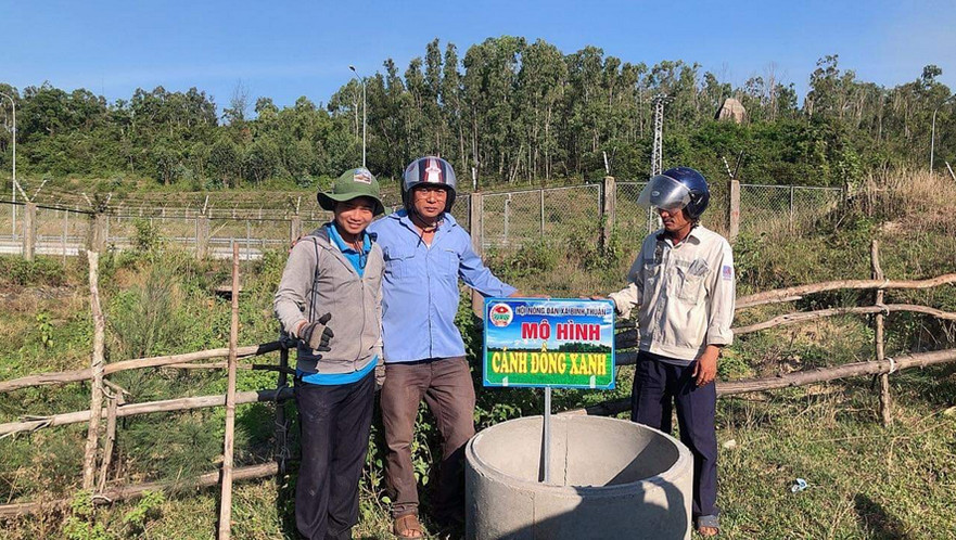 Hội nông dân xã Bình Thuận ra mắt mô hình “ Cánh đồng xanh”