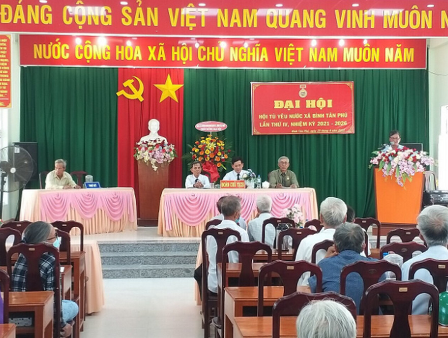Hội Tù yêu nước xã Bình Tân Phú tổ chức Đại hội Đại biểu lần thứ IV, nhiệm kỳ 2021-2026