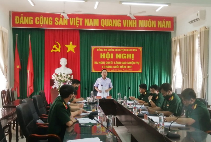 Hội nghị Đảng ủy Quân sự huyện