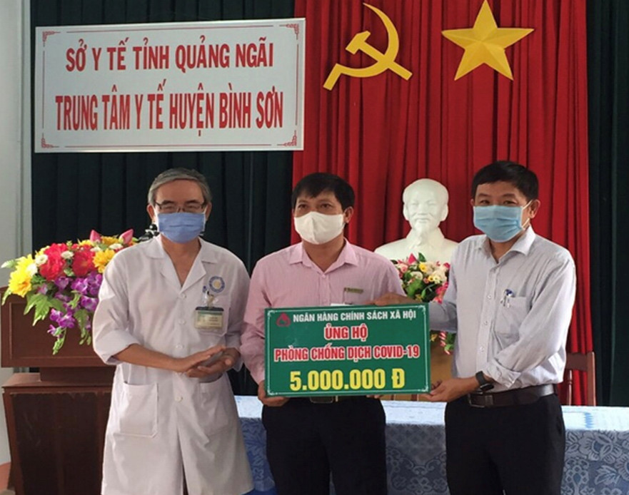 NHCSXH huyện Bình Sơn: Thực hiện các hoạt động thiện nguyện chung tay phòng chống dịch Covid