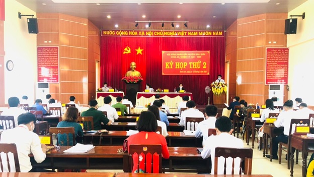 HĐND huyện Bình Sơn khóa XII nhiệm kỳ 2021-2026, tổ chức kỳ họp thứ 2