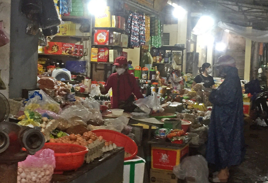 Bình Sơn; Khẩn trương triển khai công tác phòng chống dịch Covid 19 tại chợ trên địa bàn huyện