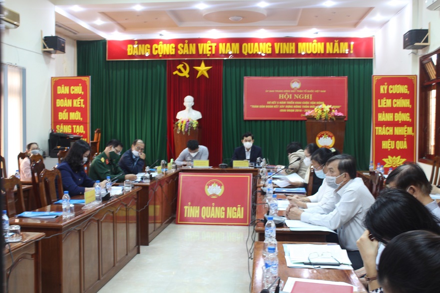 Ủy ban Trung Ương MTTQ Việt Nam tổ chức Hội nghị trực tuyến sơ kết 5 năm thực hiện cuộc vận động “Toàn dân đoàn kết xây dựng nông thôn mới, đô thị văn minh” giai đoạn 2016 - 2020