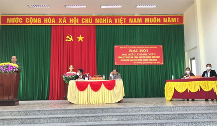 HTXNN Bình Khương tổ chức đại hội đại biểu thành viên