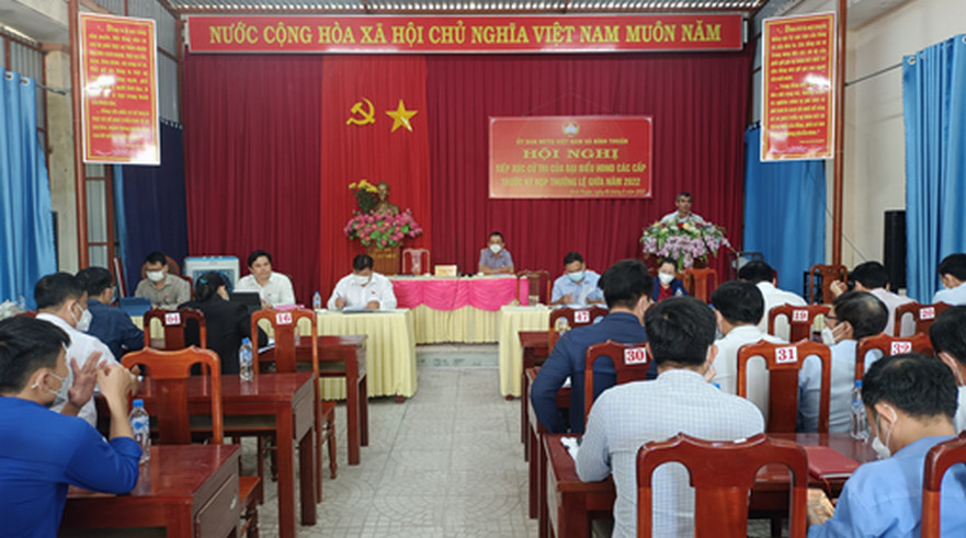 Phó Chủ tịch UBND tỉnh tiếp xúc cư tri tại Bình Thuận
