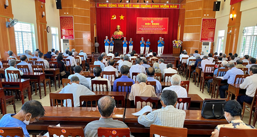 Hội Người cao tuổi huyện hội nghị kỷ niệm 81 năm Ngày truyền thống Người cao tuổi Việt Nam