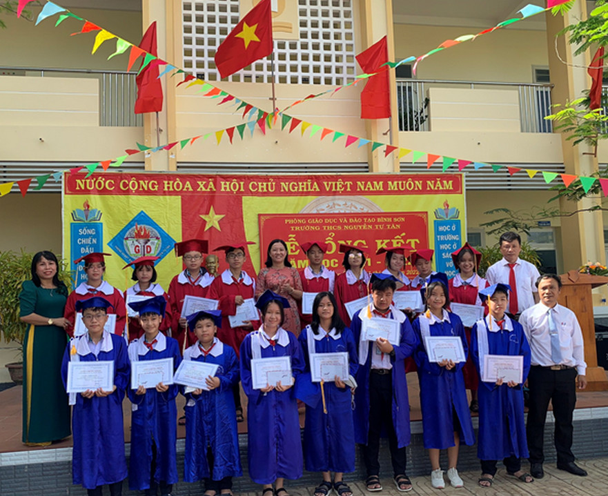 Trường THCS Nguyễn Tự Tân đơn vị dẫn đầu về giáo dục toàn diện