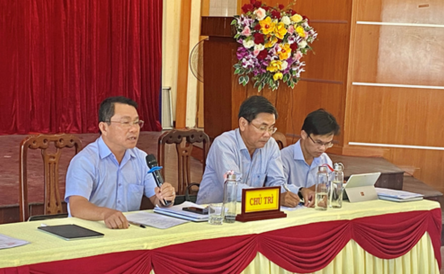 UBND huyện Bình Sơn Hội nghị sơ kết tình hình kinh tế-xã hội 6 tháng đầu năm 2022