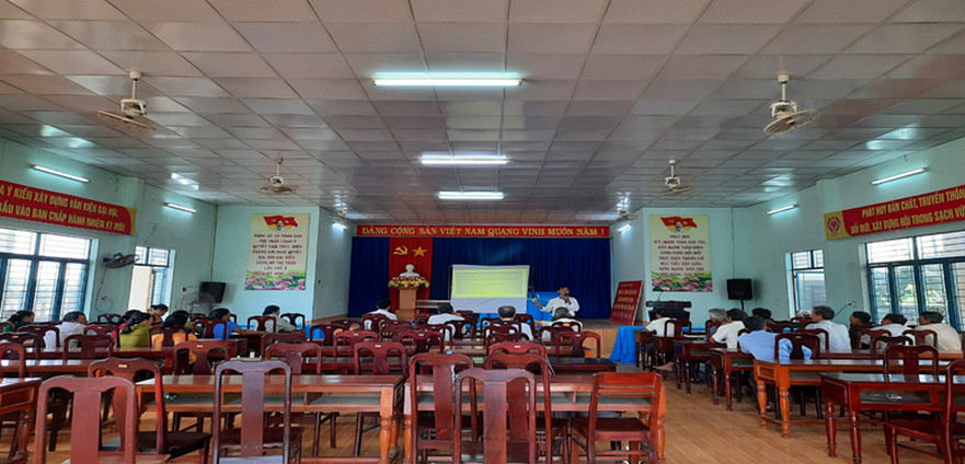 Trung Tâm dịch vụ nông nghiệp huyện Bình Sơn tổ chức nhịp cầu nhà nông