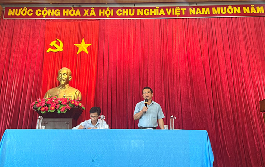 UBND Huyện Bình Sơn: họp phiên thường kỳ tháng 7/2022