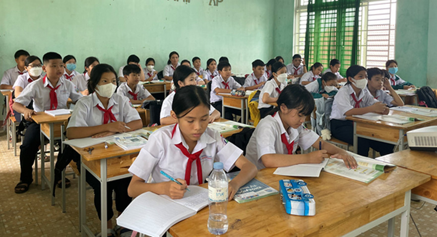 Bình Sơn học sinh toàn huyện nghỉ học ngày 11/10 để phòng chống mưa lũ