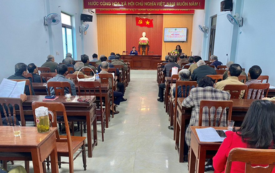 Hội Người cao tuổi huyện Bình Sơn tổng kết công tác hội năm 2022, phương hướng, nhiệm vụ năm 2023