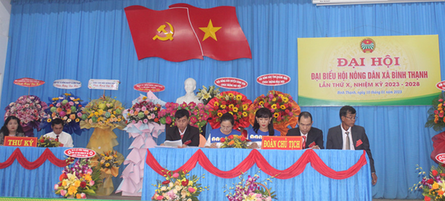 Bình Sơn: Đại hội điểm Hội Nông dân xã Bình Thạnh lần thứ X, nhiệm kỳ 2023-2028