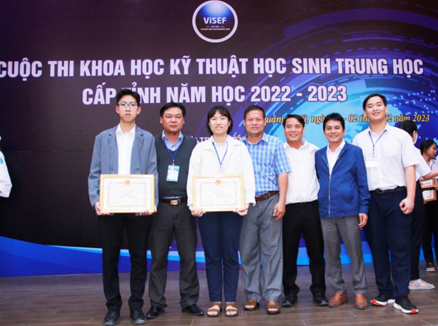 Bình Sơn có 2 dự án khoa học kỹ thuật được tuyển chọn dự thi Quốc gia