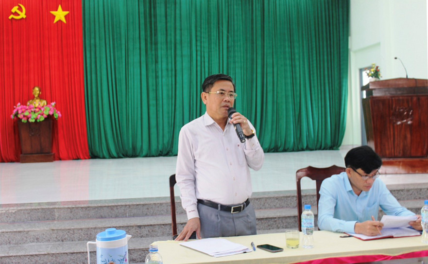 Huyện Bình Sơn gặp gỡ, lắng nghe kiến nghị của người dân trong vùng dự án