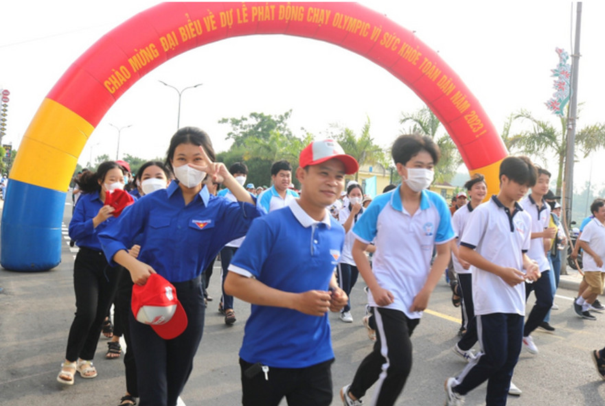 Bình Sơn: Tổ chức lễ phát động ngày chạy Olympic vì sức khỏe toàn dân năm 2023.