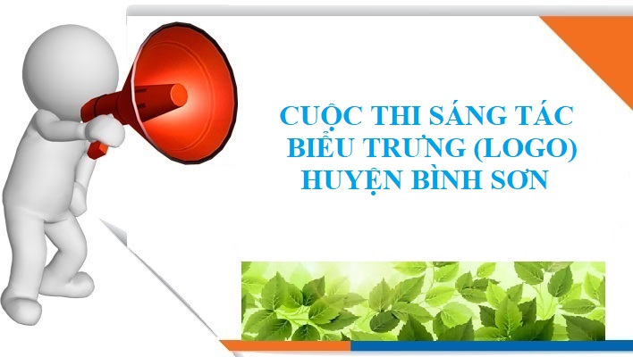 Cuộc thi sáng tác Biểu trưng (Logo) huyện Bình Sơn