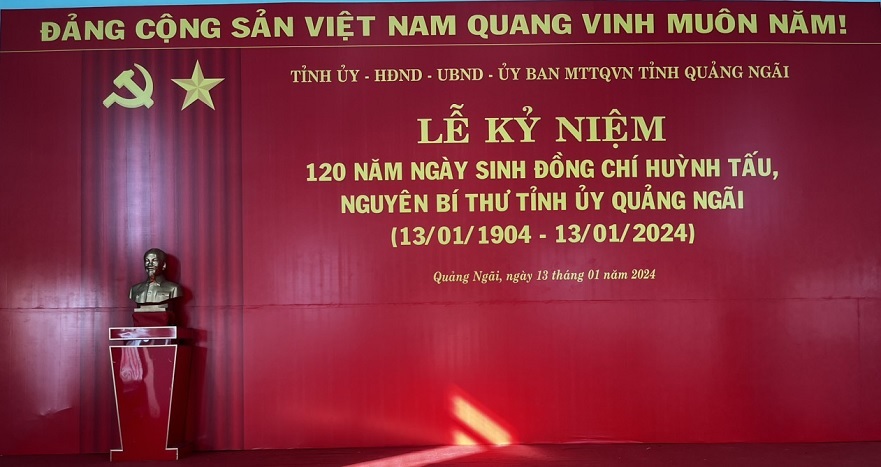 Đồng chí Huỳnh Tấu Người chiến sĩ Cộng sản kiên trung, bất khuất