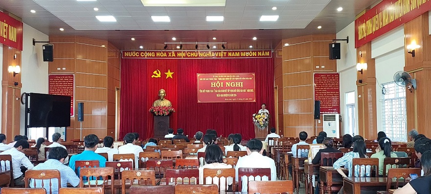 Kết quả Phong trào Phong trào “Toàn dân đoàn kết xây dựng đời sống văn hóa” huyện Bình Sơn năm 2023