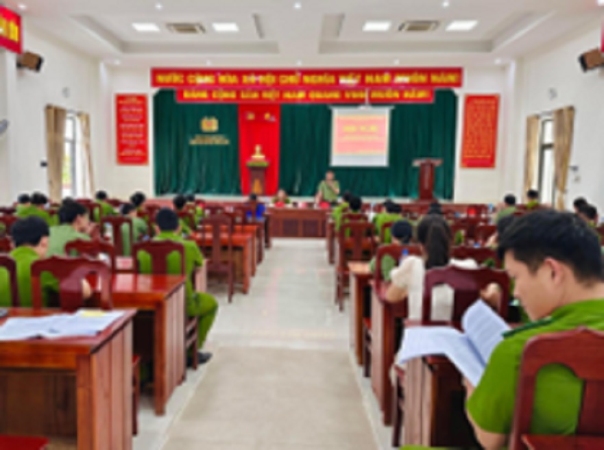 Công an huyện Bình Sơn: triển khai công tác đoàn, hội năm 2024