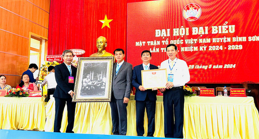 Đại hội đại biểu MTTQ Việt Nam huyện Bình Sơn lần thứ XI