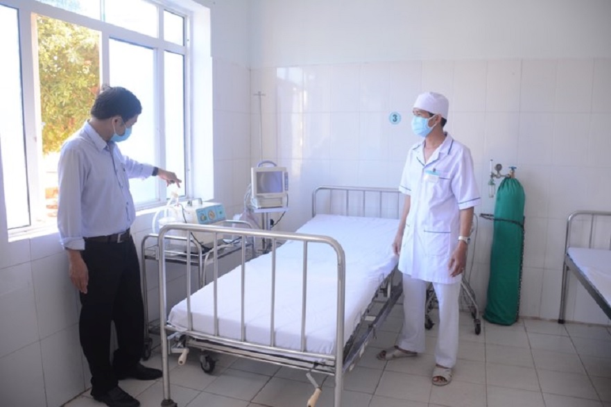 Cơ sở 2 Trung tâm y tế Bình Sơn thực hiện cách ly tập trung 33 trường hợp