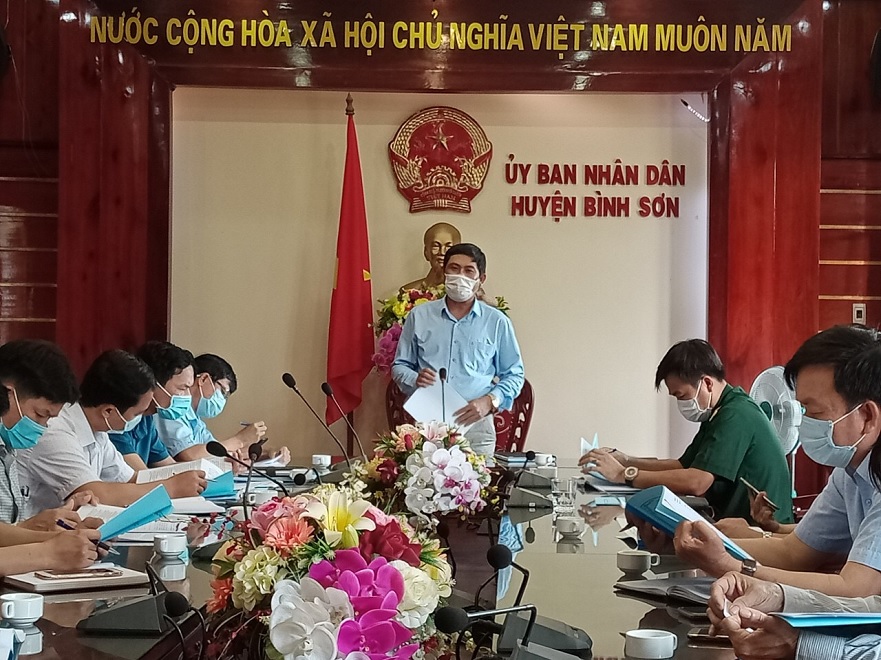 Huyện Bình Sơn triển khai công tác phòng, chống thiên tai và tìm kiếm cứu nạn năm 2020