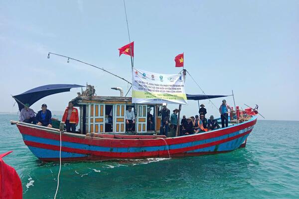 Bình Sơn khảo sát, điều tra rong mơ tại các xã ven biển