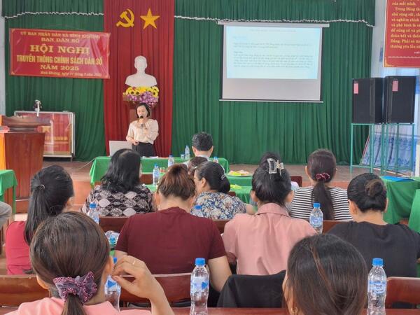 Bình Khương truyền thông chính sách dân số năm 2025