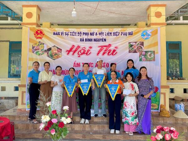 Bình Nguyên tổ chức Hội thi ẩm thực và Kéo co chào mừng Ngày gia đình Việt Nam